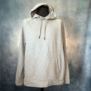 Express Men's Gray Fleece Jogging Hoodie Size XL